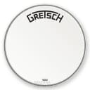 Gretsch Gretsch 22 inch bass head , Coated White Permatone , Broadkaster logo