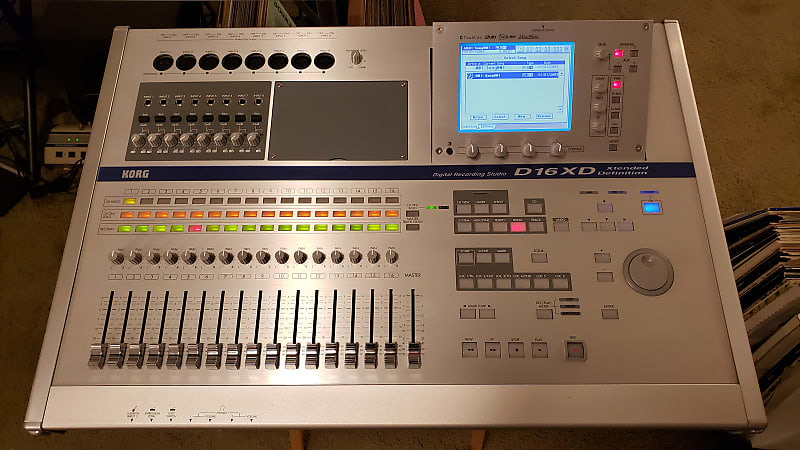 Korg D16XD 16-Track Xtended Definition Digital Recorder 40GB