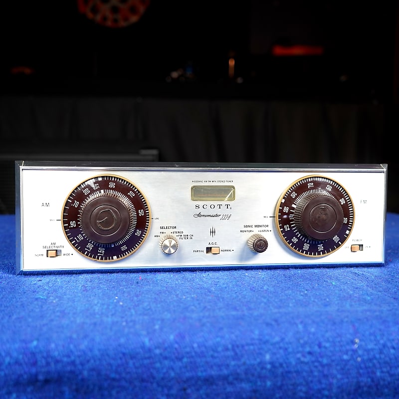 Scott 333B AM/FM MPX Tuner  			