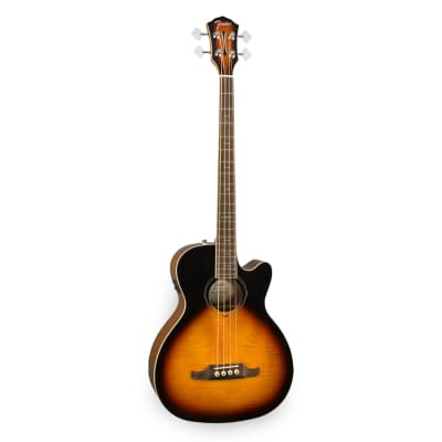 Fender FA-450CE | Acoustic Electric Bass Guitar | Sunburst image 4