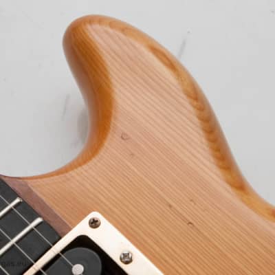 Kay Double Cut, Natural, Neck Through, ebony fingerboard 70's Vintage image 10