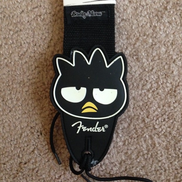 Rare Fender Sanrio Badtz Maru Guitar Strap Hello Kitty