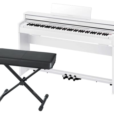 Casio Celviano AP-S450WH Digital Piano - White + Gator Keyboard Bench