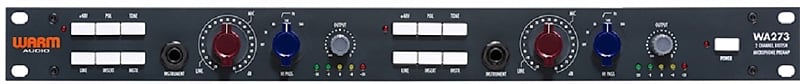 Warm Audio WA273 1073 Style Two Channel Microphone Preamp image 1