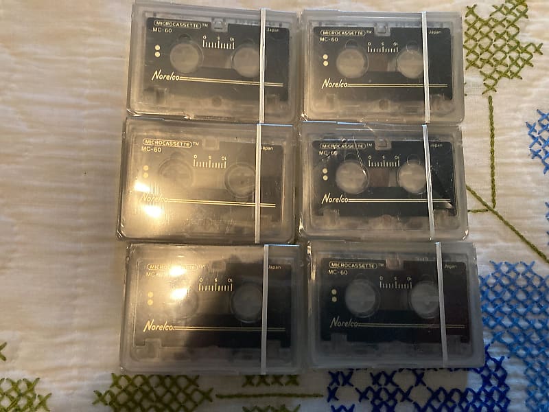 Norelco MC60 micro cassette microcassette Reverb