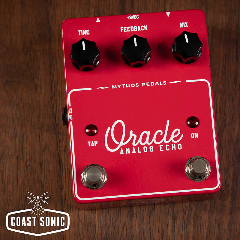 マ*ロ様 Mythos Pedals Oracle Mythos Pedals - Oracle Analog Echo | Mass Street Music