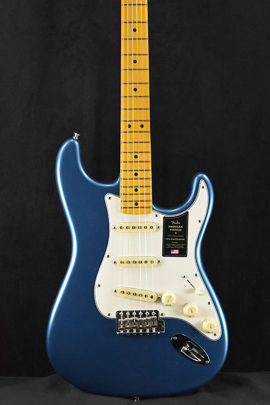Fender American Vintage II 1973 Stratocaster Lake Placid Blue Maple Fingerboard image 1