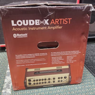 Fishman PRO-LBT-600 Loudbox Artist with Bluetooth 2-Channel 120-Watt 1x8" Acoustic Guitar Amp 2019 - 2020 - Brown image 2