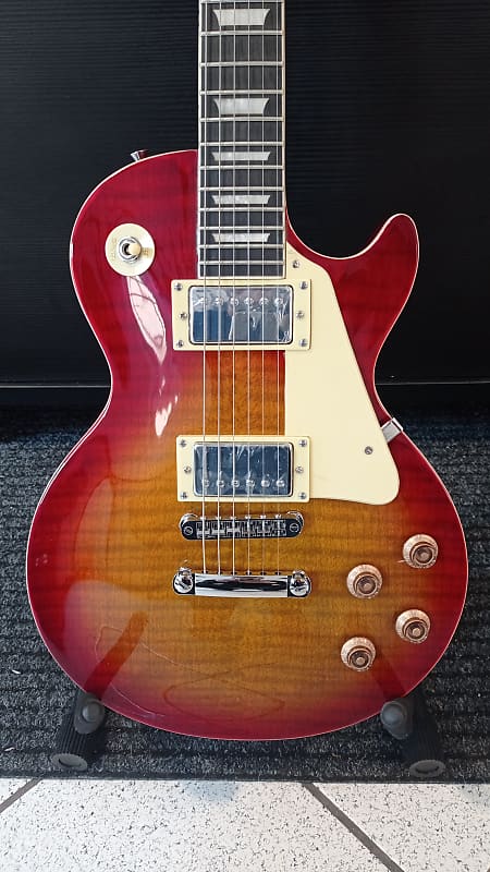 eko EKO VL-480 AGED CHERRY SUNBURST FLAMED 2021 cherry sunburst