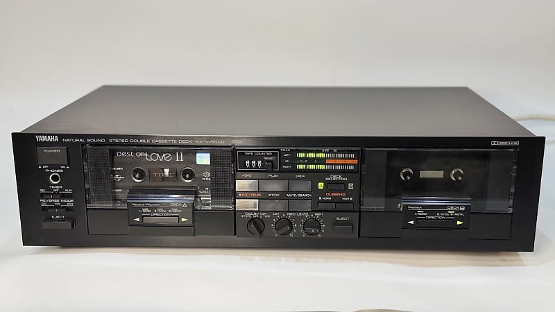 Yamaha KX-W500U Natural Sound Stereo Double Cassette Deck