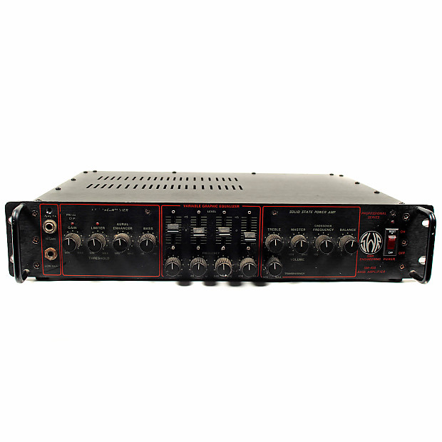 ベース SWR SM400 SWR SM-400 Bass Guitar Rack Mount Graphic EQ Equalizer Solid