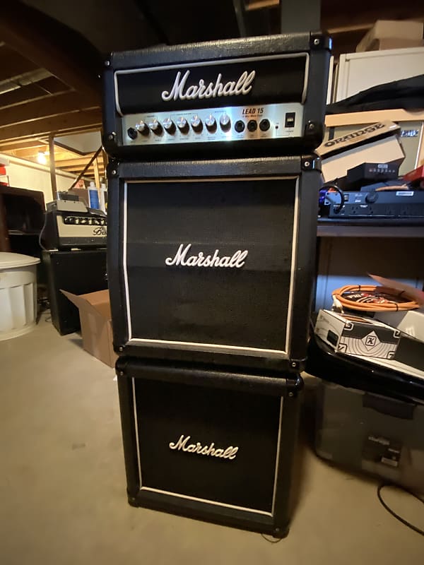 Marshall MG15MS Black with Delta Demon speakers Reverb