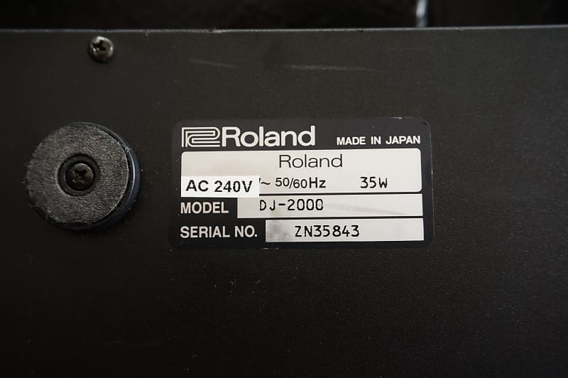 Roland DJ-2000 90's Professional Mixer With DSP Effects | Reverb