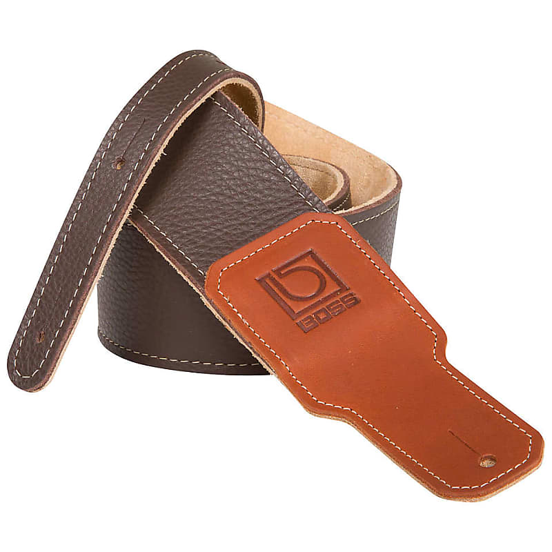 Boss BSL-25 2.5" Leather Guitar Strap image 1