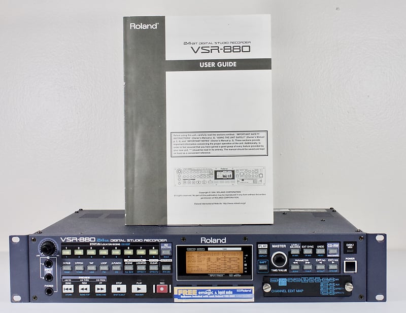Roland VSR-880 24bit 高音質デジタルMTR レコーダー Roland - VSR-880 | Digital Studio Recorder