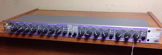 Aphex 109 パラメトリックイコライザー Aphex 109 パラメトリックイコライザー ②
