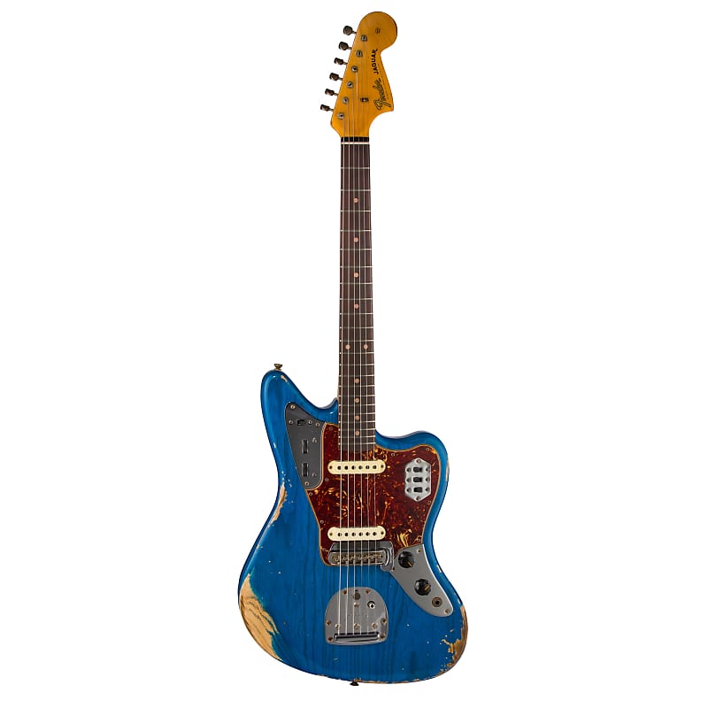 Fender Custom Shop 1962 Heavy Relic Jaguar - Sapphire Blue