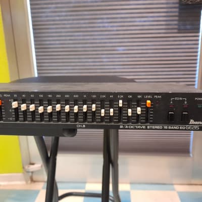 Ibanez 2/3 Octave Stereo 15 Band EQ GE 215 image 3