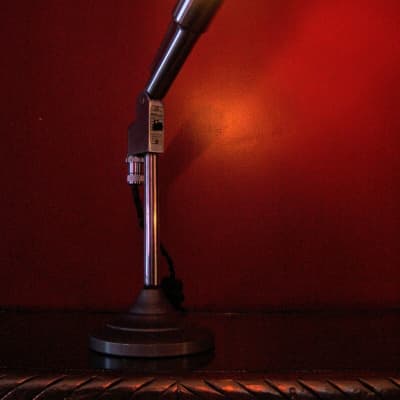 Vintage 1950's Electro-Voice 664 Cardioid Dynamic Microphone mod LED light lamp w cable # 1 image 14