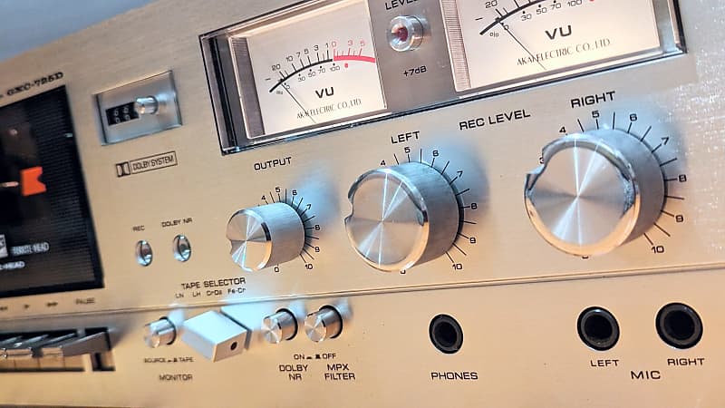 Akai GXC-725D/ Cassette Deck/ Fully Serviced and | Reverb Canada