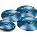 Paiste 900 Color Sound Blue Medium Cymbal Box Set w/Even Sized Crashes