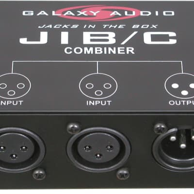 Galaxy Audio JIB/C 2 to 1 XLR Mic Combiner for sale