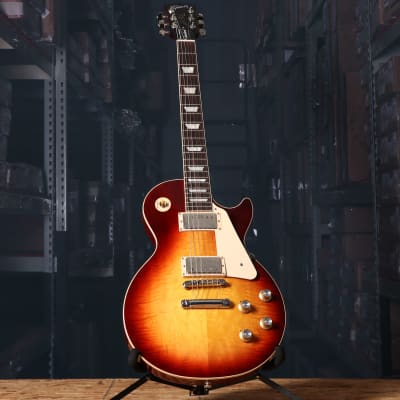 Gibson Les Paul Standard 60's Electric Guitar Bourbon Burst Flame Top image 11