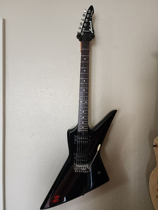 Aria Pro II ZZ Standard w/OHSC 1985 Black | Reverb