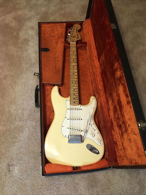 Used Fender 1975 Stratocaster USA Made Electric Guitar W/ | Reverb