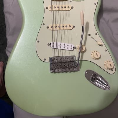 【2018年製】PLAYTECH ST250II Rose Surf Green Fender Stratocaster Special Edition 2018 - Surf Green | Reverb