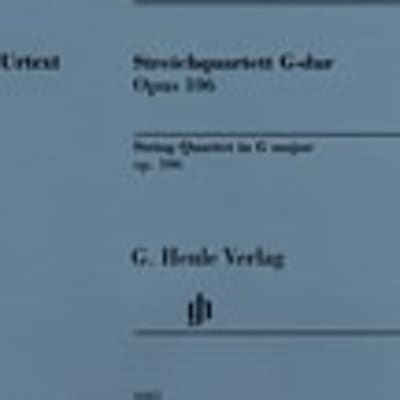 String Quartet in G Major, Op. 106 image 1