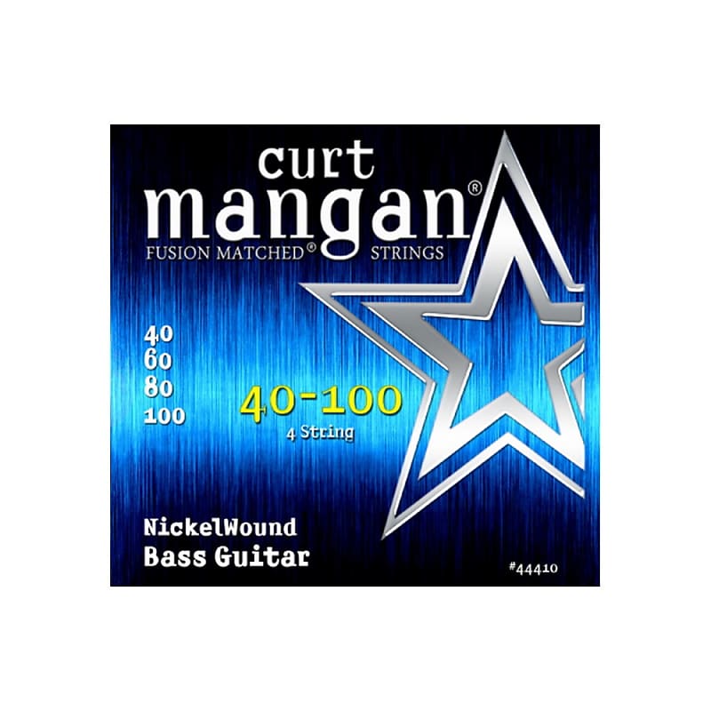 NEW Curt Mangan Nickel Wound Bass Strings - .040-.100 image 1