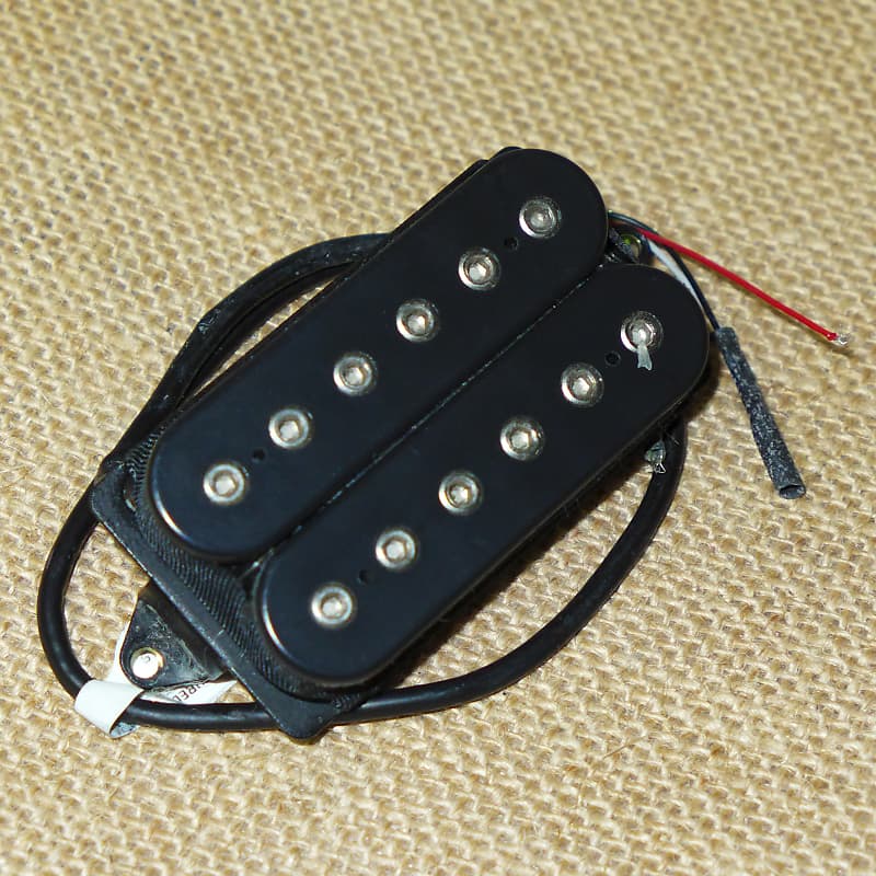 DiMarzio Liquifire Neck Humbucker Pickup Black W/Chrome Poles