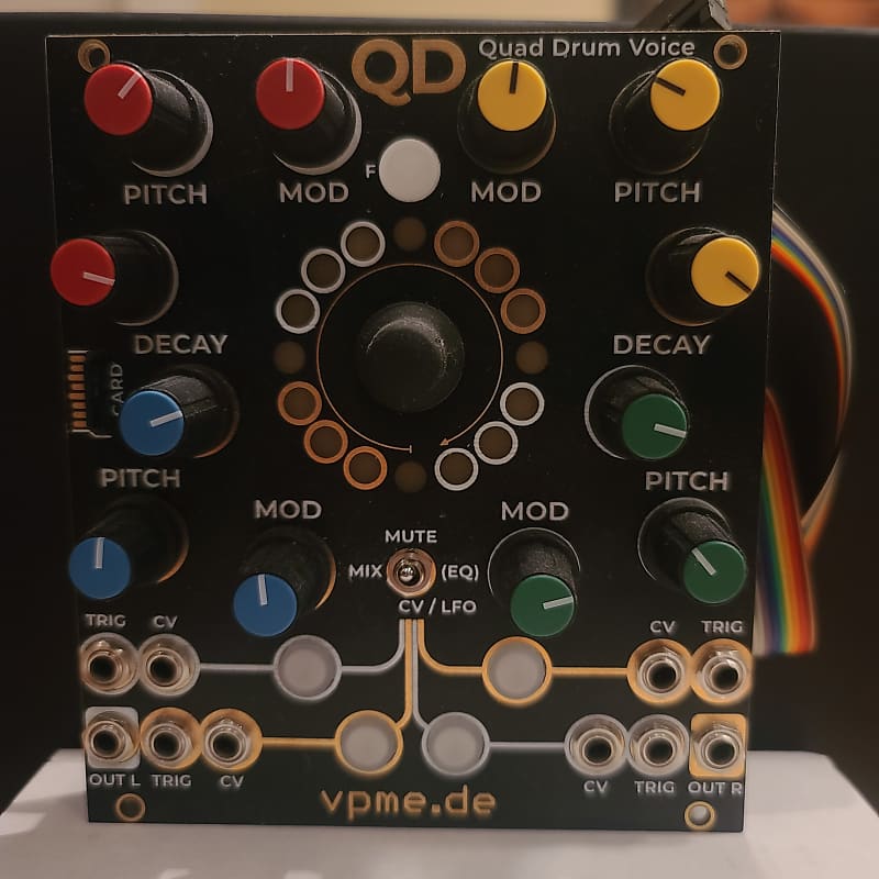 VPME.DE Quad Drum Voice 2021 Black Reverb