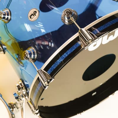 "One More Time" Tour DW Collector's Series "Jelly Bean" Drum Kit Owned by Travis Barker image 2
