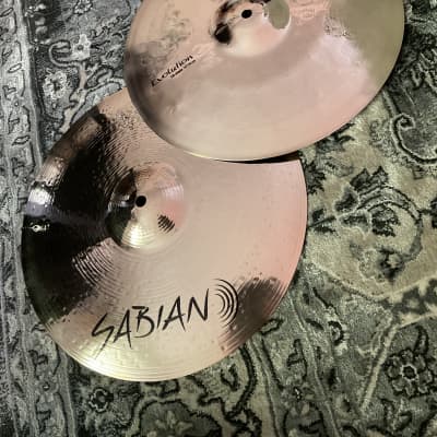 Sabian 14" HHX Evolution Hi-Hat Cymbals image 1