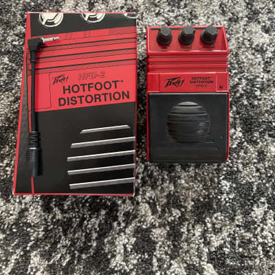 Peavey HFD-2 Accelerator Hot Foot Distortion Vintage Guitar Effect
