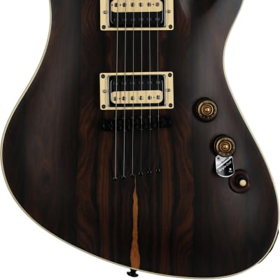 Schecter Avenger Exotic Electric Guitar, Ziricote image 6