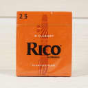 Rico by D'Addario RCA1025 #2.5 Bb Clarinet Reeds - Box of 10