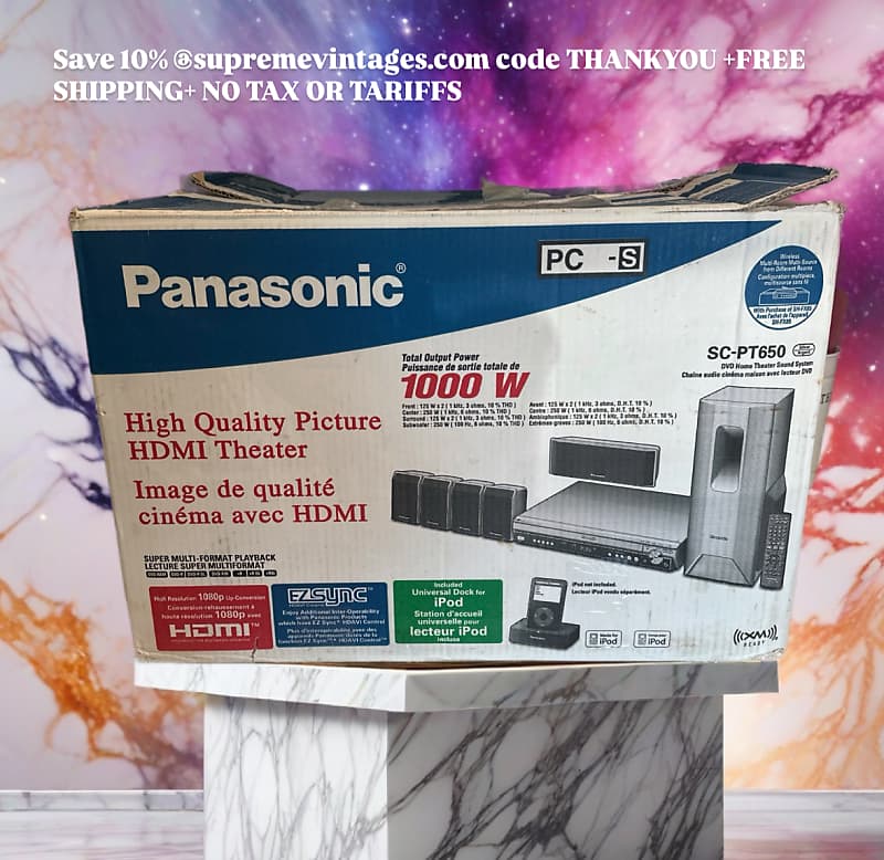 panasonic sa ht 650