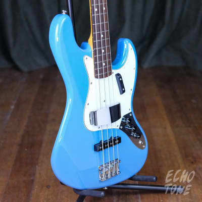 2017 Fender Jazz Bass (California Blue, Gig Bag) image 3