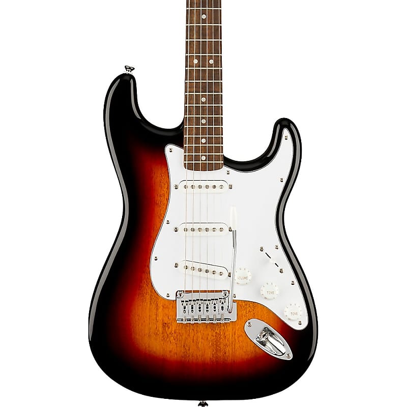 Squier Affinity Series Stratocaster Electric Guitar 3-Color Sunburst image 1