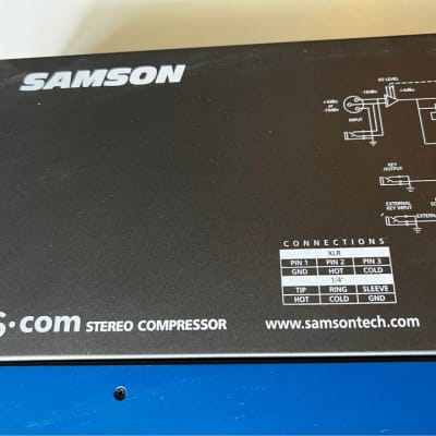 Samson S-Com 4 S Class 4-Channel Compressor/Gate 2010s - Blue image 3