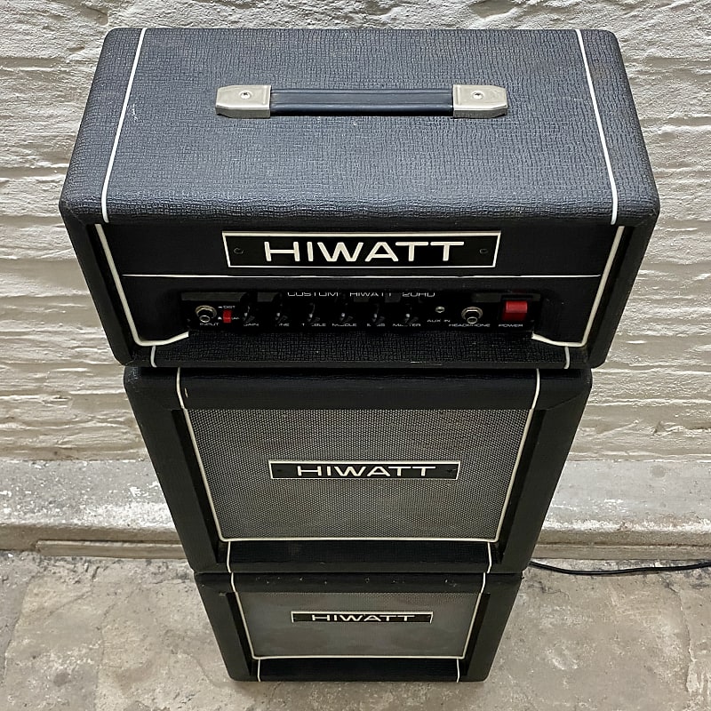 🎸 HIWATT CUSTOM 20HD / mini FULL STACK / 1995 / HW-405SE / vintage & rare