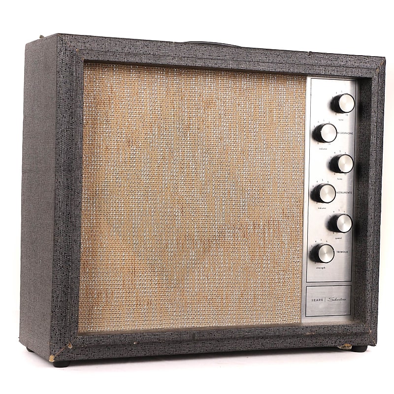 Sears Silvertone Model 1482 1x12 Combo Amplifier image 1