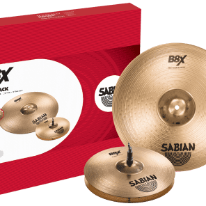 Sabian B8X 13/16" First Pack Cymbal Pack