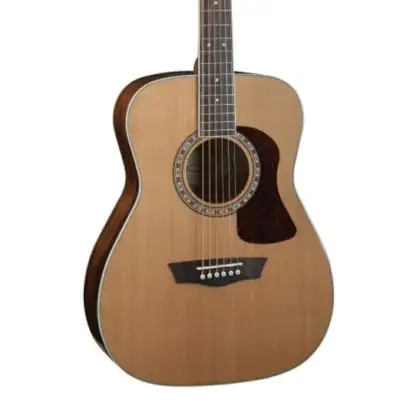 Washburn F11S Heritage 10 Series Folk Acoustic Guitar. Natural for sale