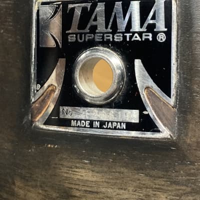 Tama - 14x8" Super Star Snare Drum, Cast Hoops 1980's - Refinished, Grey image 2