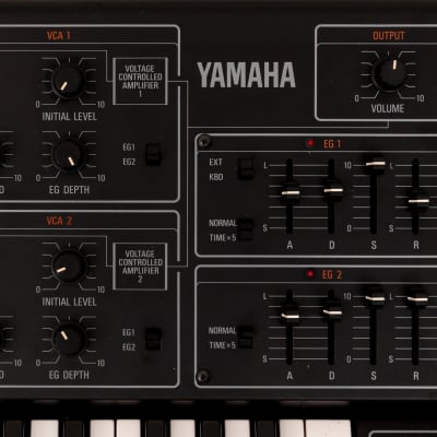 1980s Yamaha CS-15 Vintage Duophonic Analog Synthesizer, Near Mint w/ Case, Japan image 6