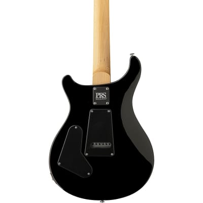 PRS CE 24 Semi-Hollow Electric Guitar Black Amber image 2